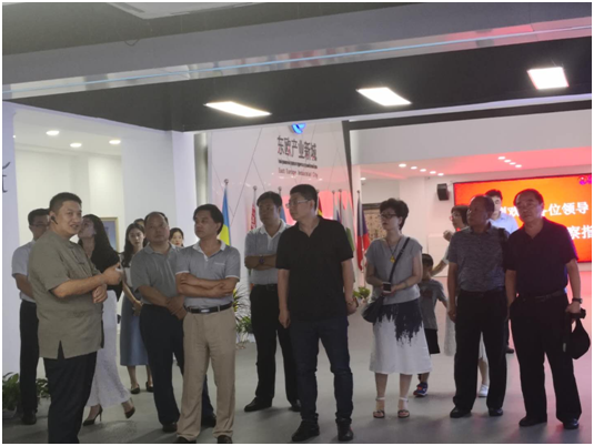 应产业园约请北京邮电大学国度大学科技园总裁对我公司项目进行调查