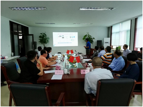 通辽药监局莱西项目调查座谈会在我产业园隆沉进行