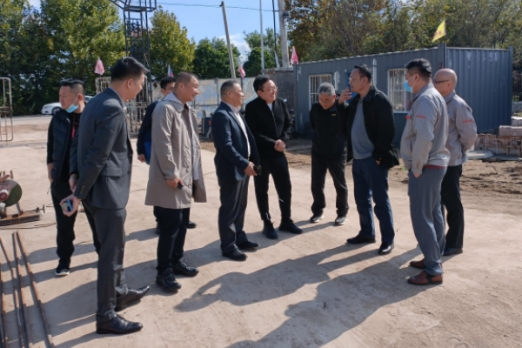 北京市委宣传部原副部长梅松等一行参观米乐集团集团