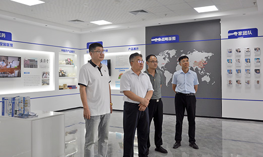 通辽中德生态园辅导一行莅临米乐集团集团，，，，，，，索求大健全产业合作之路